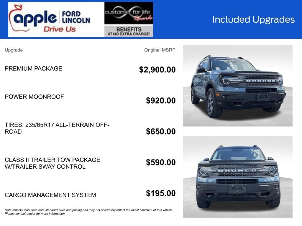 Certified 2023 Ford Bronco Sport Badlands SUV