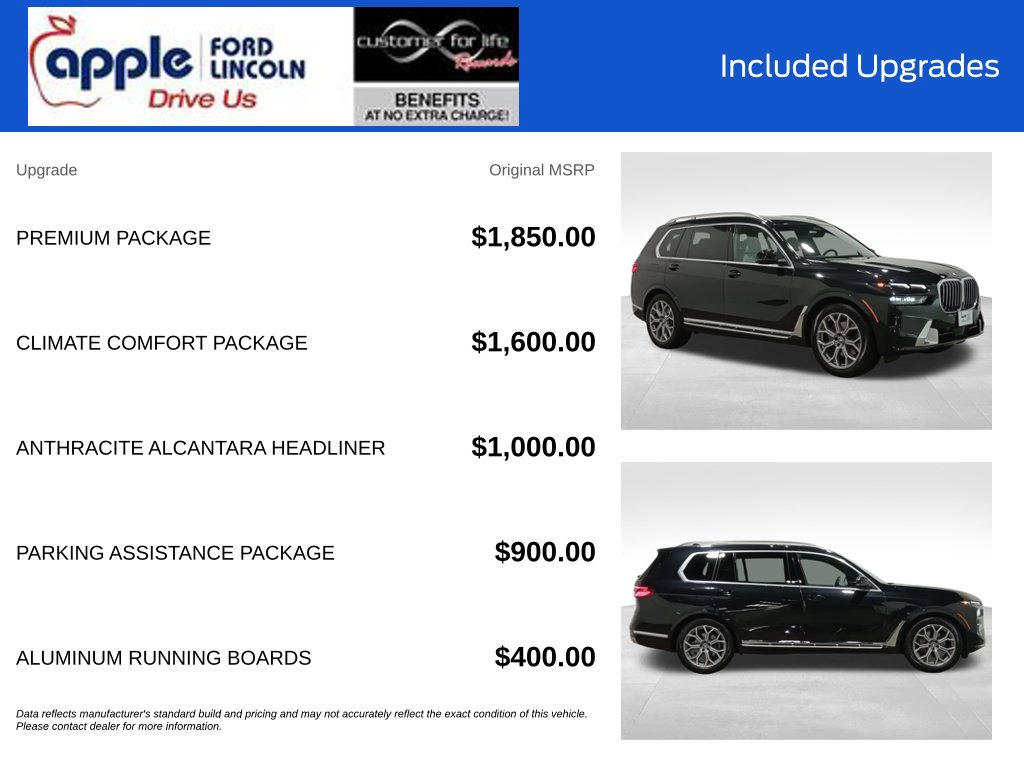 Certified 2024 BMW X7 xDrive40i SUV