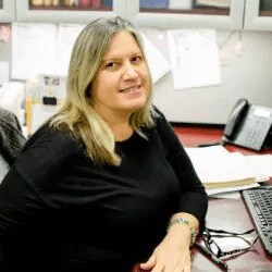 Staff member Wanda Reid from 803993777c88