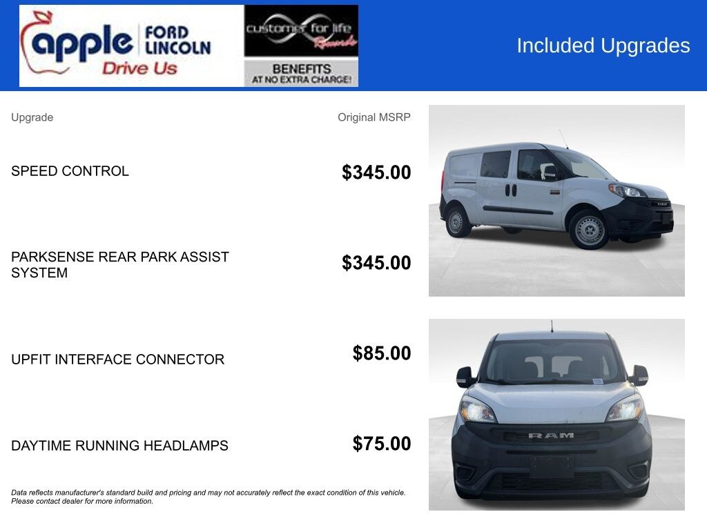 Used 2019 Ram Promaster City Base Cargo Van