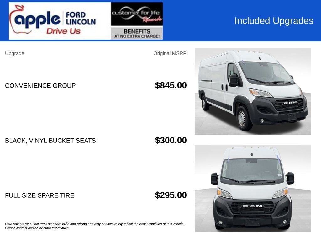 Used 2024 Ram Promaster 2500 High Roof Cargo Van
