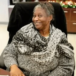 Staff member Marie LaGuerre from 7a43714fabe1