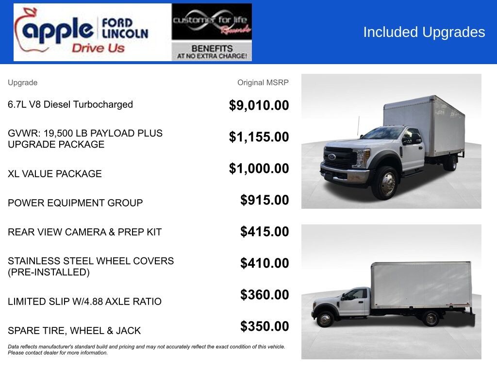 Used 2019 Ford F-550SD XL Chassis