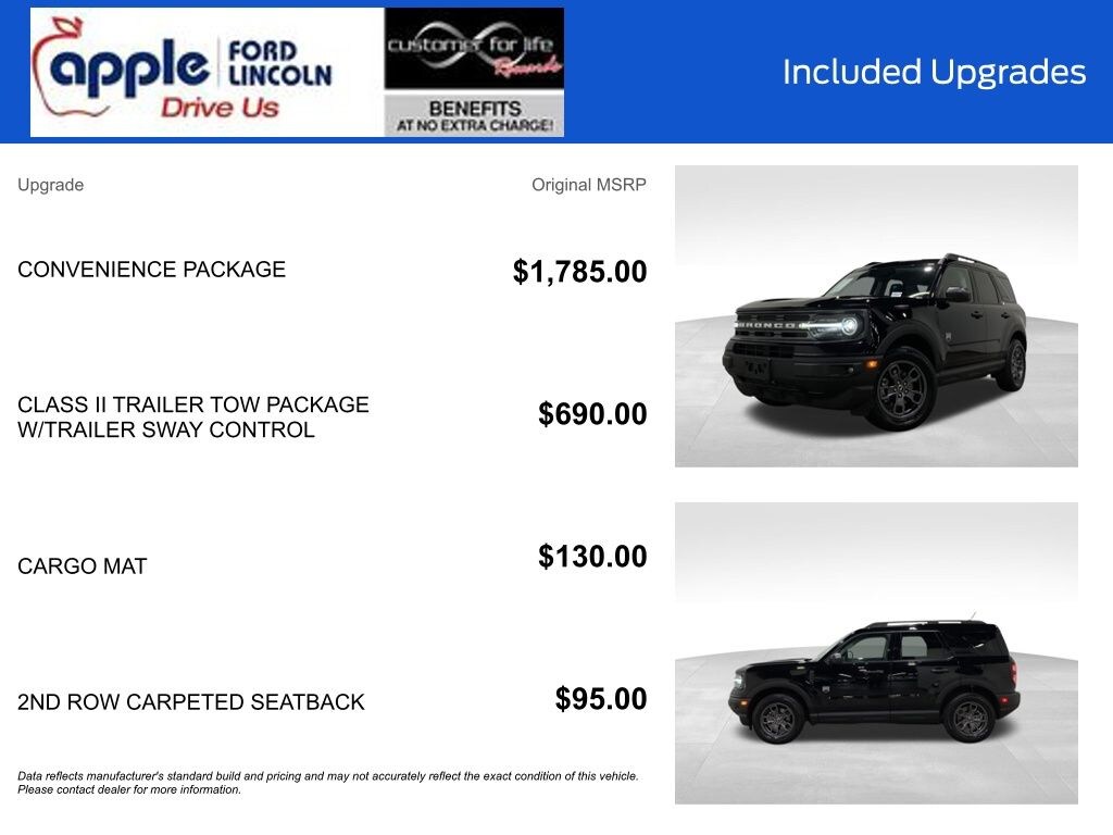 Certified 2023 Ford Bronco Sport Big Bend SUV