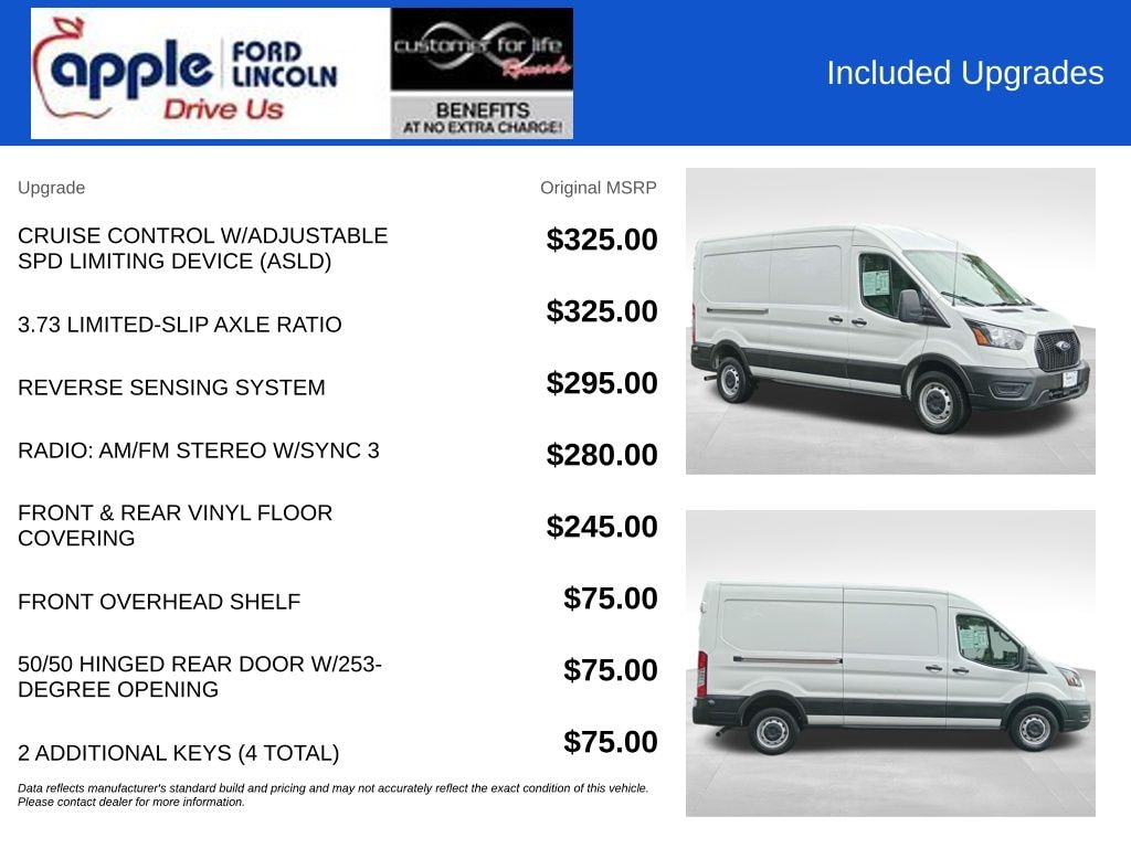 Used 2023 Ford Transit-250 Base Cargo Van