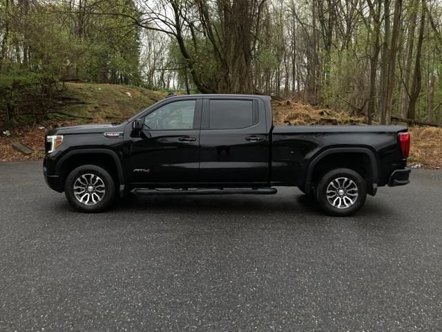 Certified 2021 GMC Sierra 1500 AT4 with VIN 1GTP9EEL9MZ345761 for sale in Columbia, MD