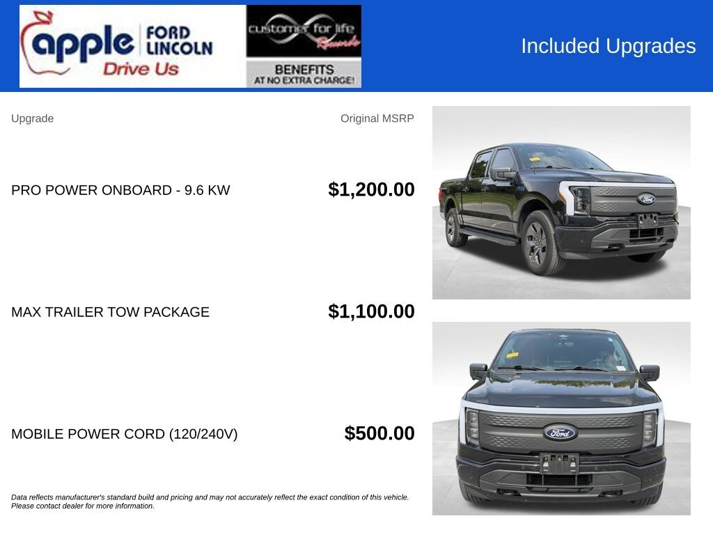 Used 2024 Ford F-150 Lightning Flash Truck