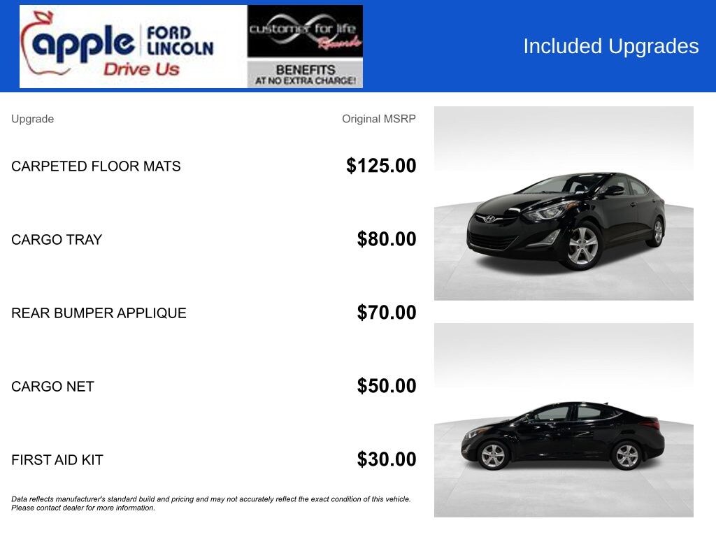 Used 2016 Hyundai Elantra Value Edition Sedan