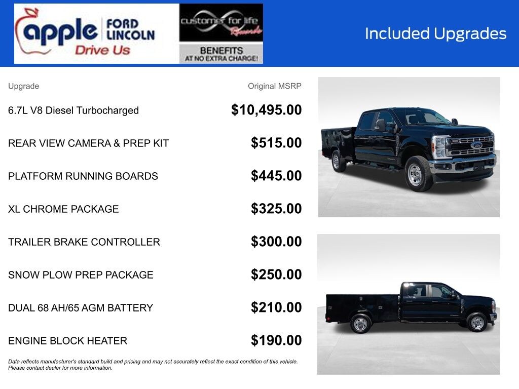Certified 2025 Ford F-350SD XL Chassis