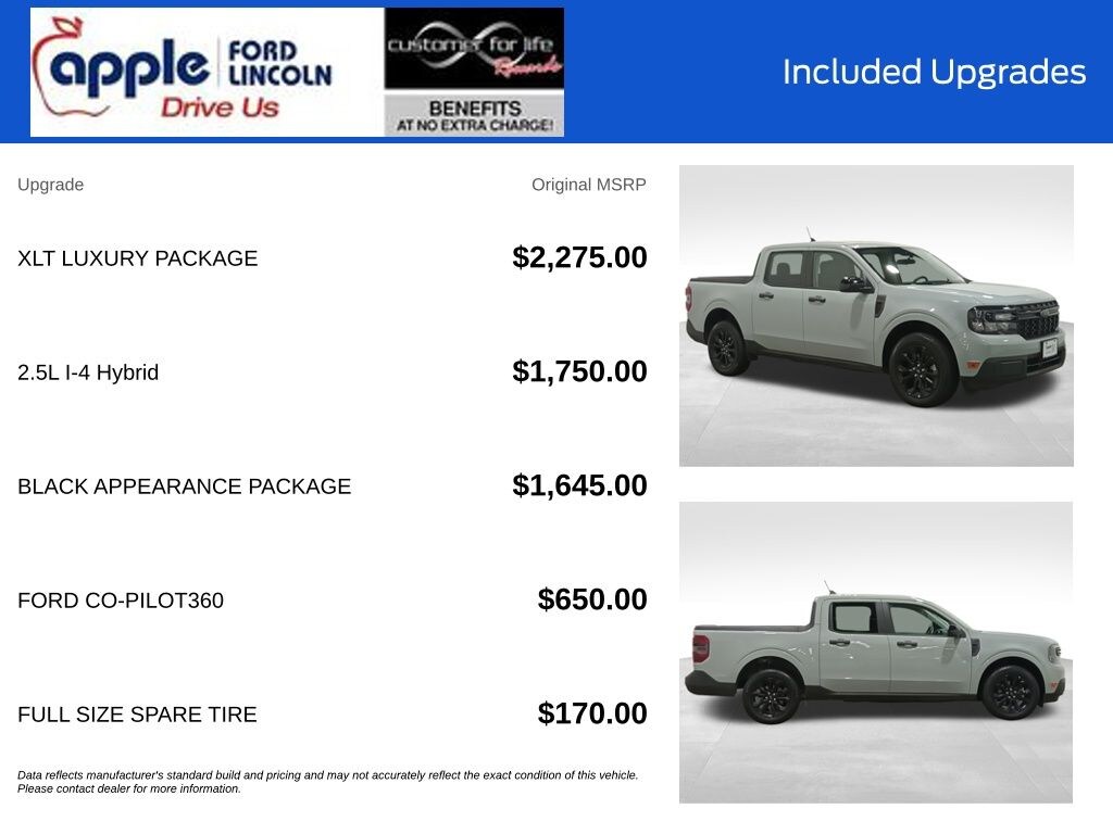 Certified 2024 Ford Maverick XLT Truck