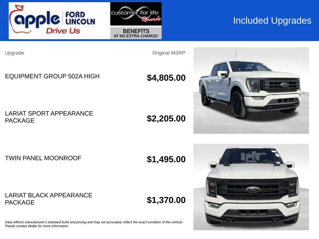 Used 2023 Ford F-150 Lariat Truck
