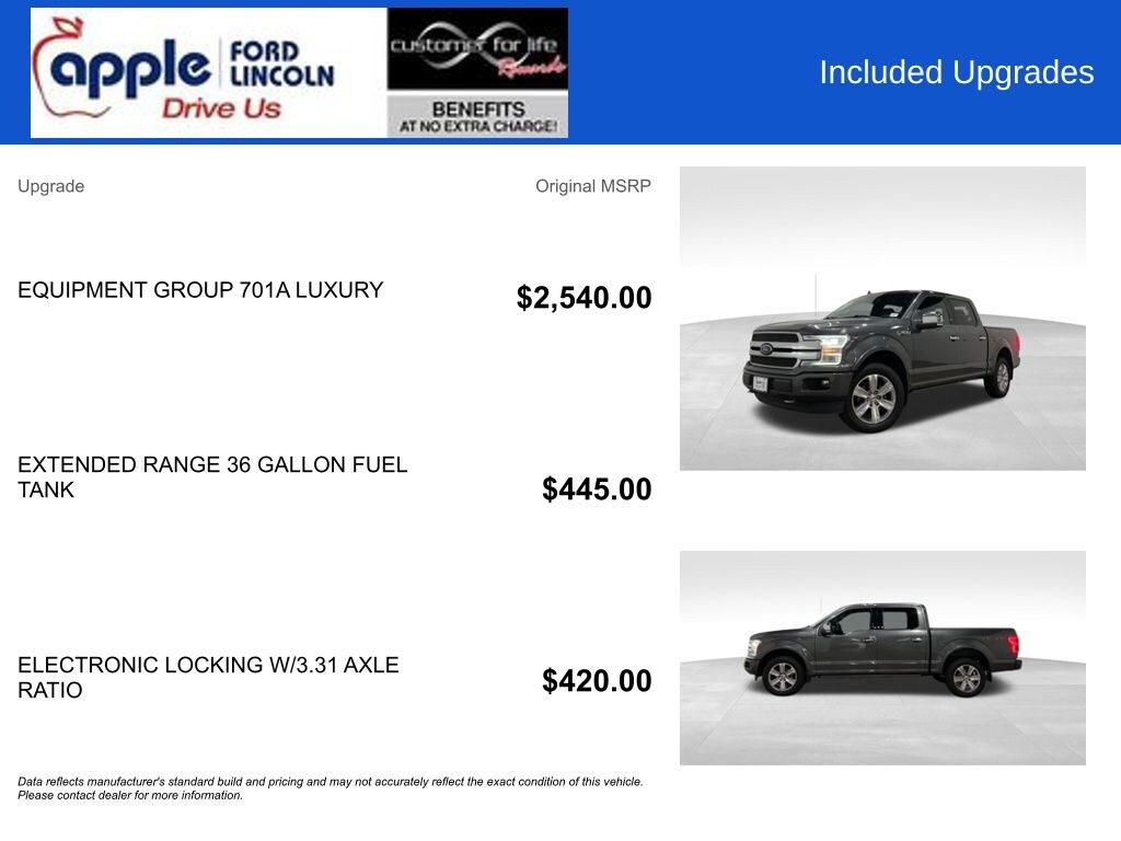 Used 2018 Ford F-150 Platinum Truck