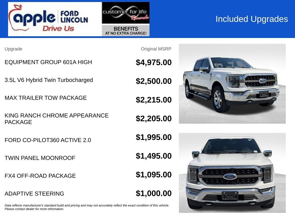 Used 2022 Ford F-150 King Ranch Truck