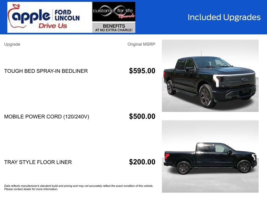 Certified 2023 Ford F-150 Lightning Lariat Truck