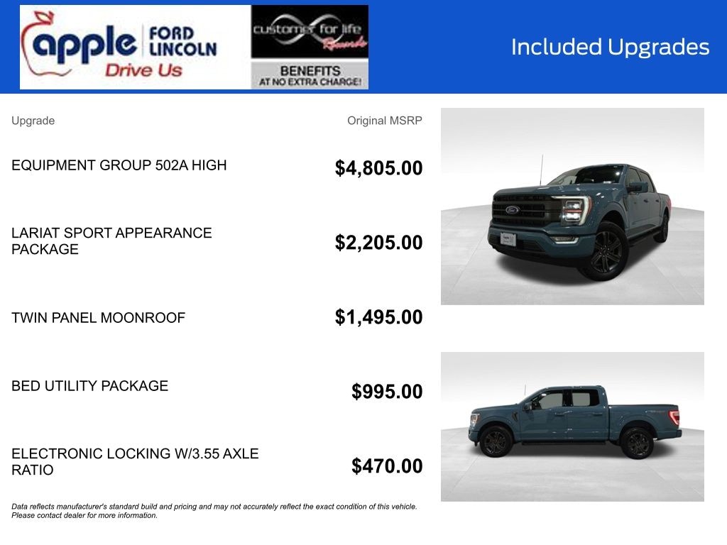 Certified 2023 Ford F-150 Lariat Truck