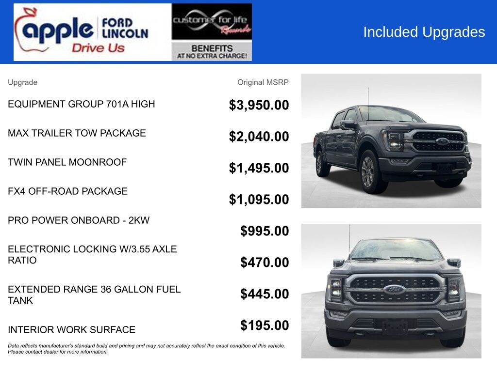 Used 2023 Ford F-150 Platinum Truck