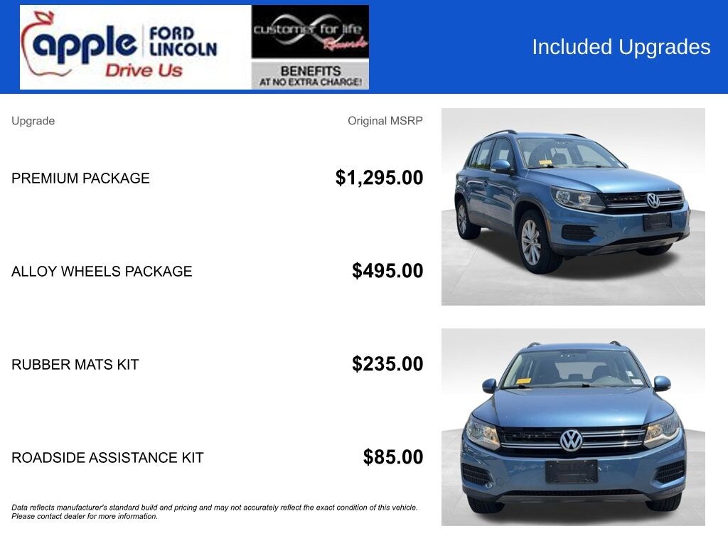 Used 2017 Volkswagen Tiguan Limited 2.0T SUV