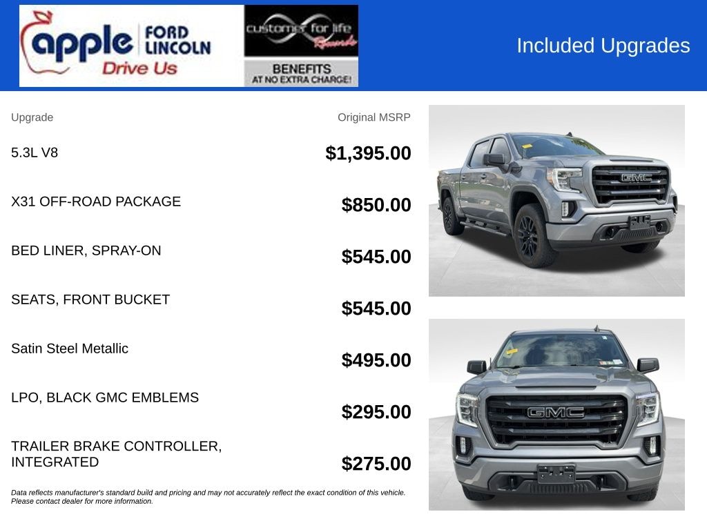 Used 2021 GMC Sierra 1500 Elevation Truck