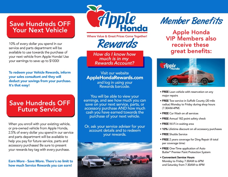 Apple Honda Rewards Card
