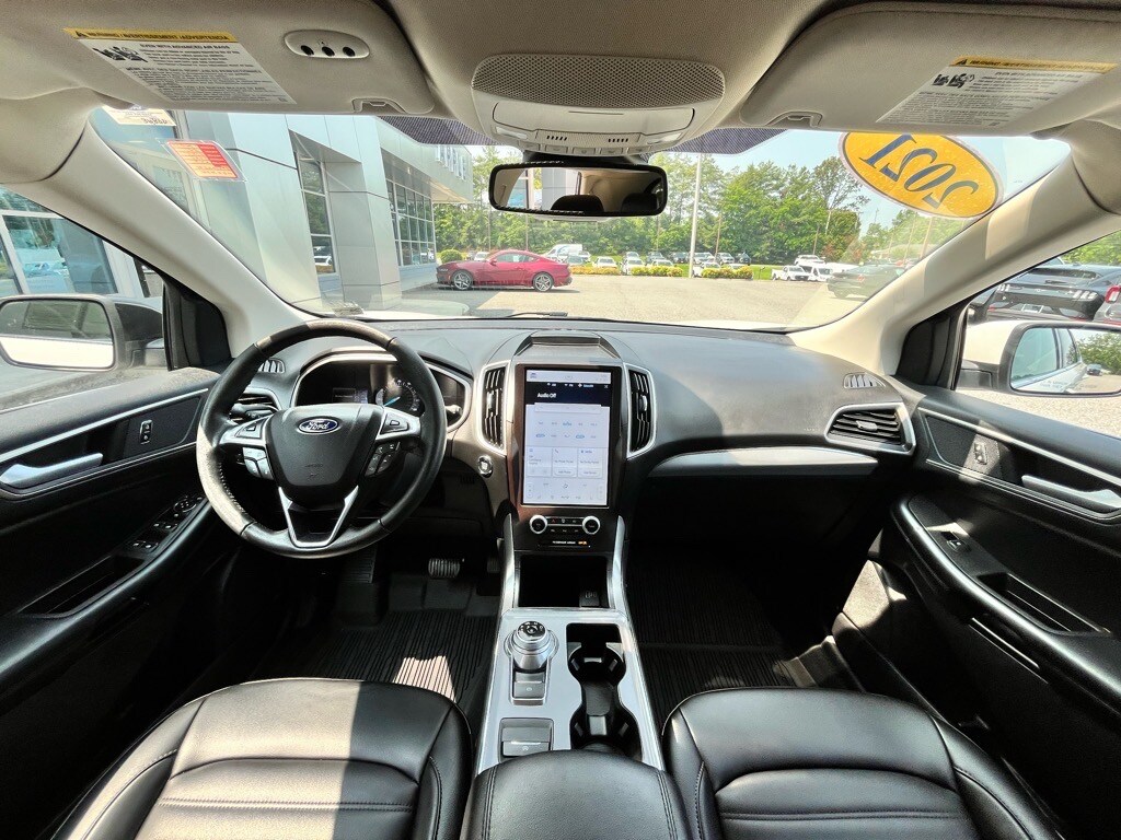Used 2021 Ford Edge SEL with VIN 2FMPK4J92MBA10896 for sale in Lynchburg, VA