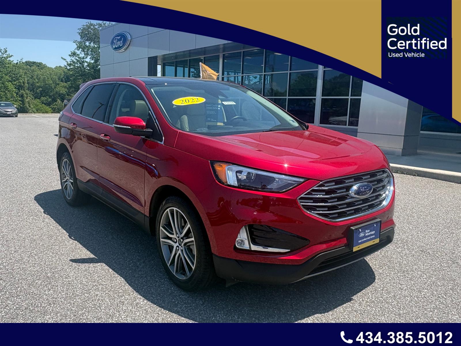 2022 Ford Edge Titanium AWD's photo