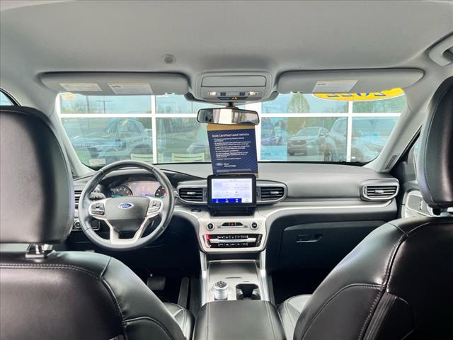 Certified 2022 Ford Explorer XLT with VIN 1FMSK8DH5NGB55171 for sale in Lynchburg, VA