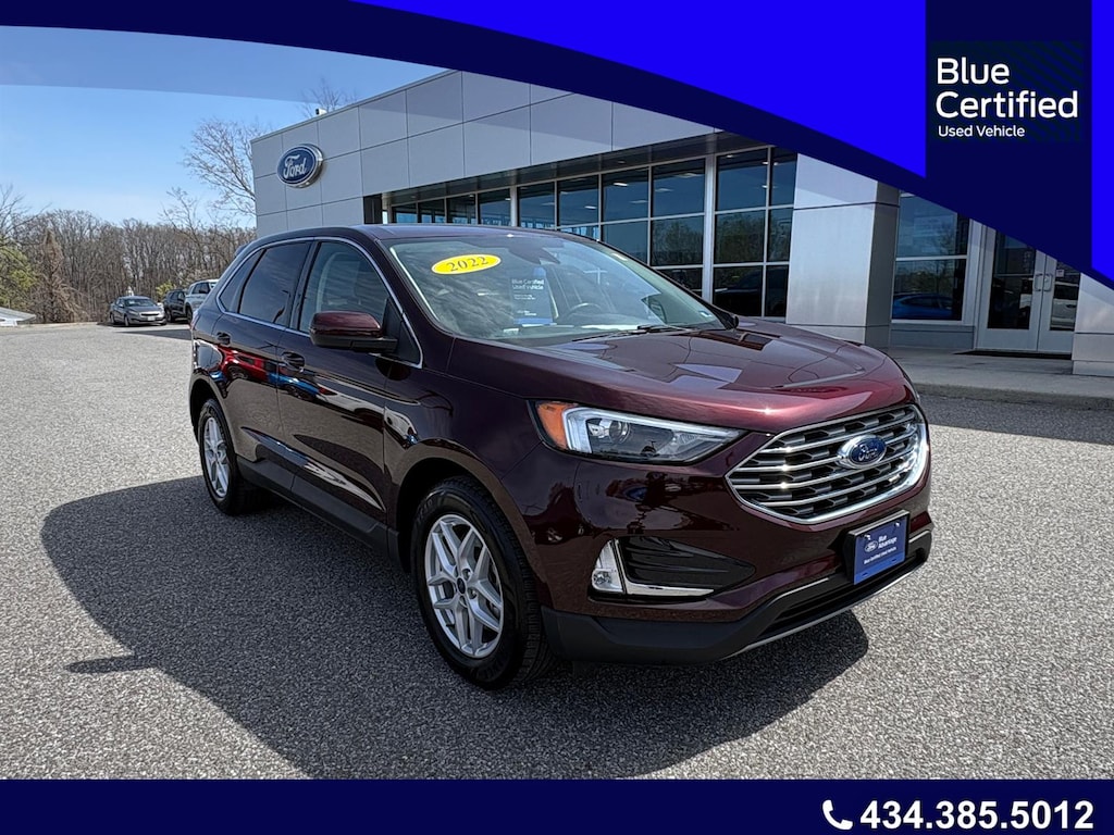 Certified 2022 Ford Edge SEL SUV