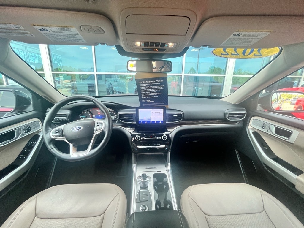 Certified 2022 Ford Explorer Limited with VIN 1FMSK8FH1NGA43786 for sale in Lynchburg, VA