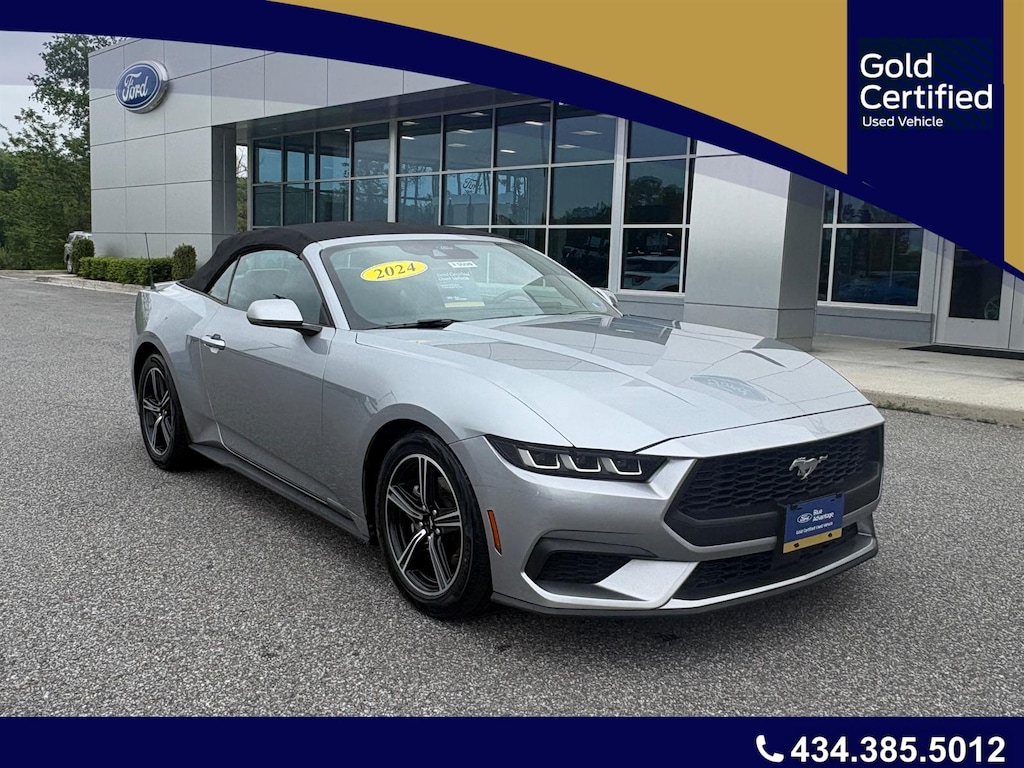 Certified 2024 Ford Mustang Ecoboost Premium Convertible