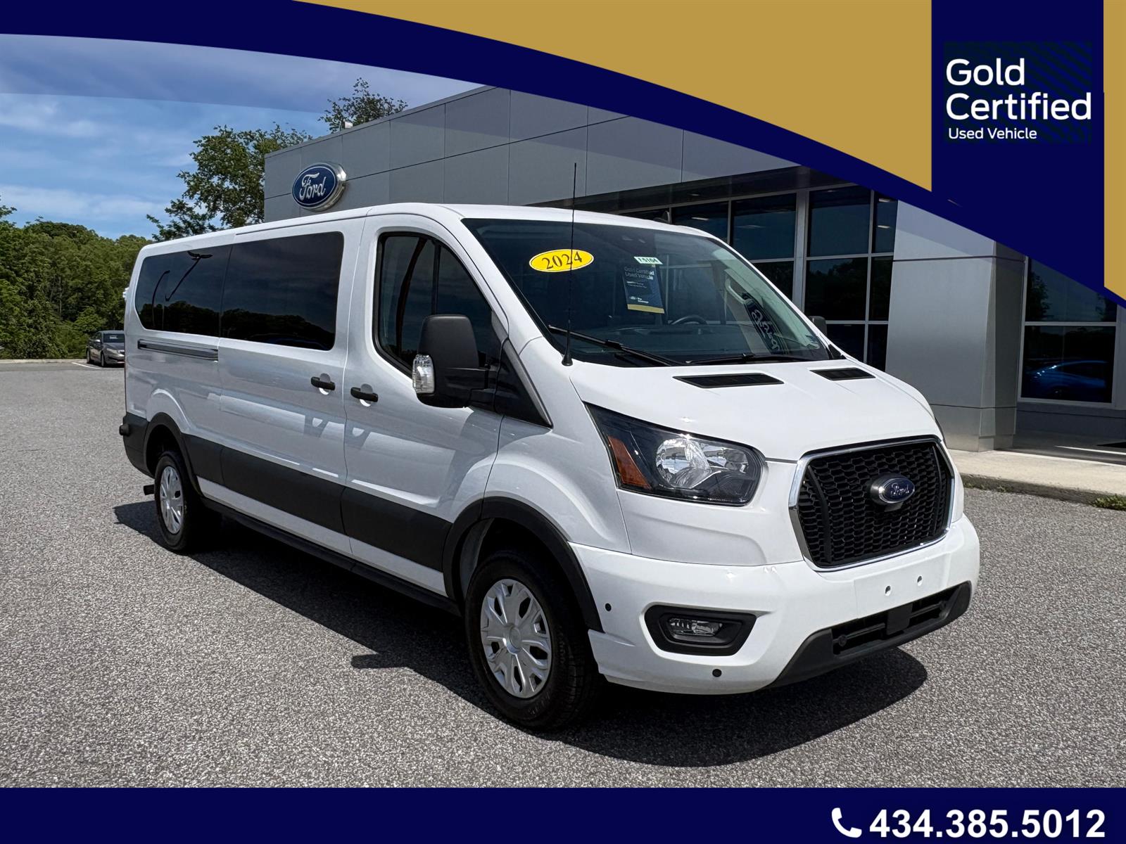 2024 Ford Transit 350 XLT Low Roof Sliding Pass. 148's photo
