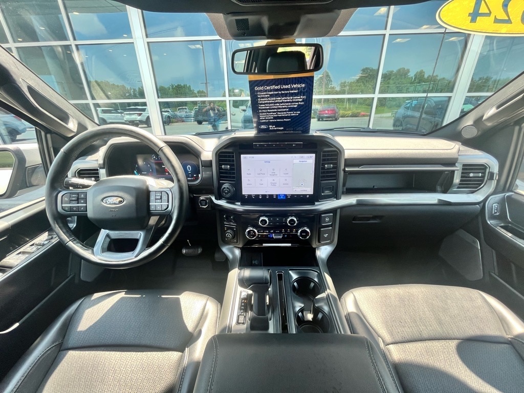 Certified 2024 Ford F-150 Lariat with VIN 1FTFW5LD8RFA00360 for sale in Lynchburg, VA