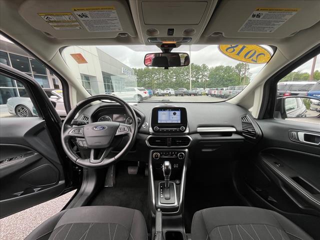 Used 2018 Ford Ecosport SE with VIN MAJ6P1UL0JC203881 for sale in Lynchburg, VA