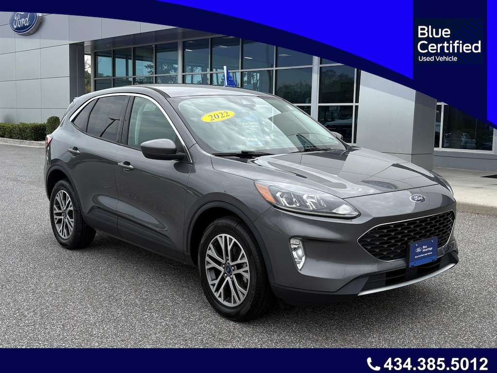 Certified 2022 Ford Escape SEL SUV