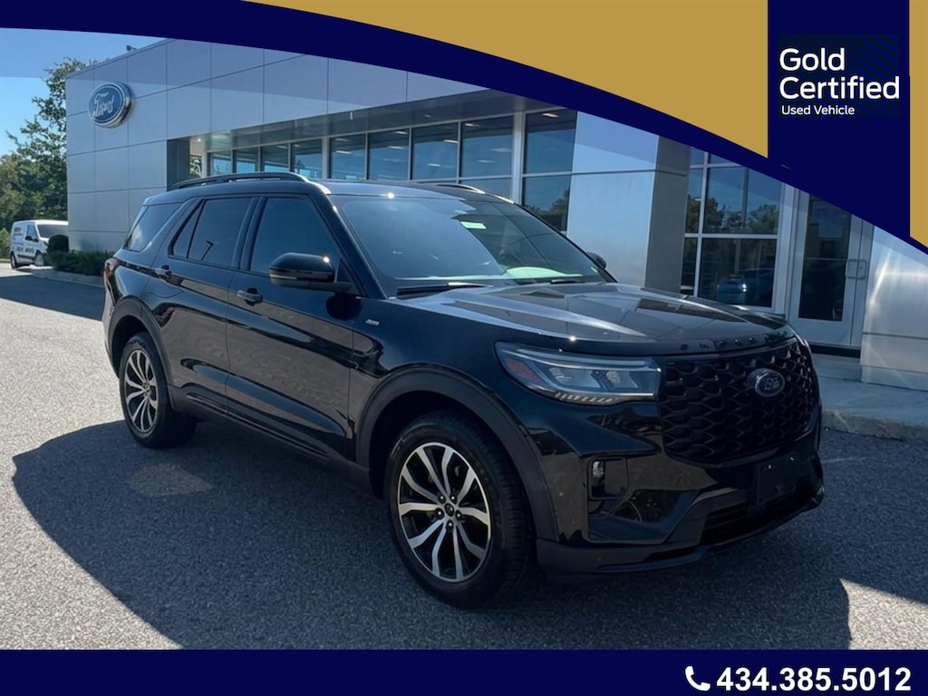 Certified 2025 Ford Explorer ST-Line SUV