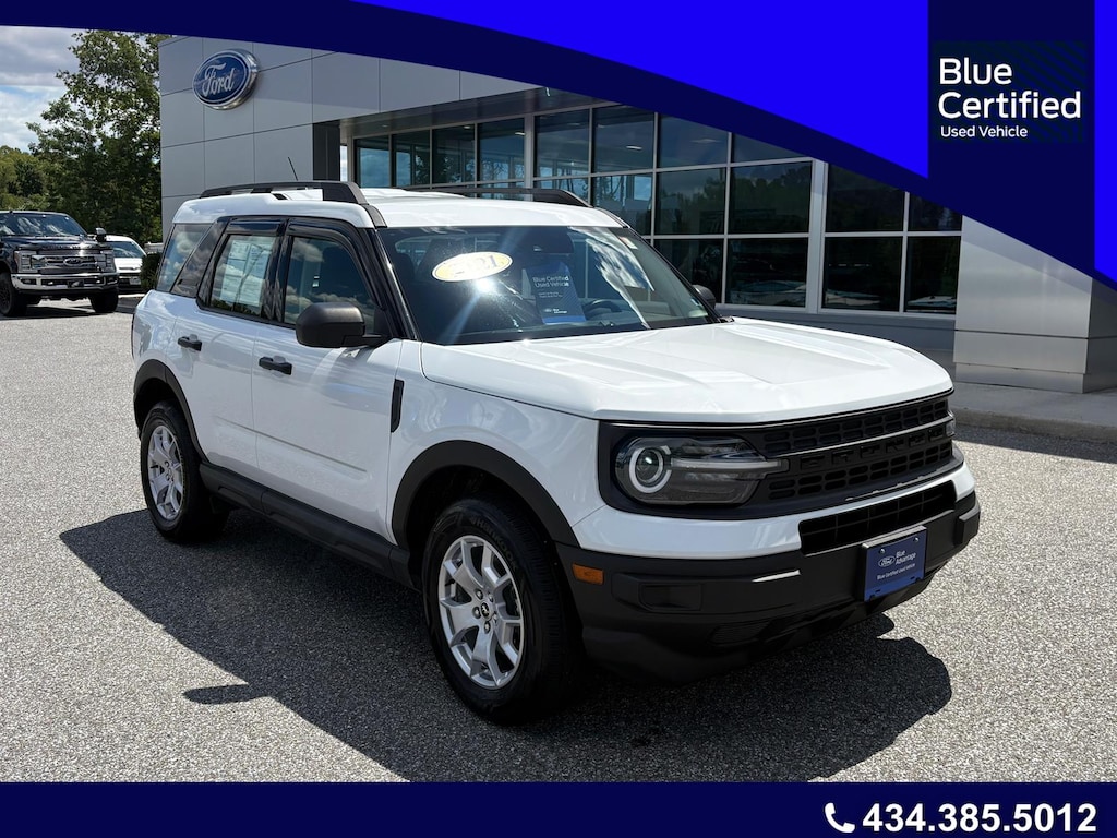 Certified 2021 Ford Bronco Sport Base SUV