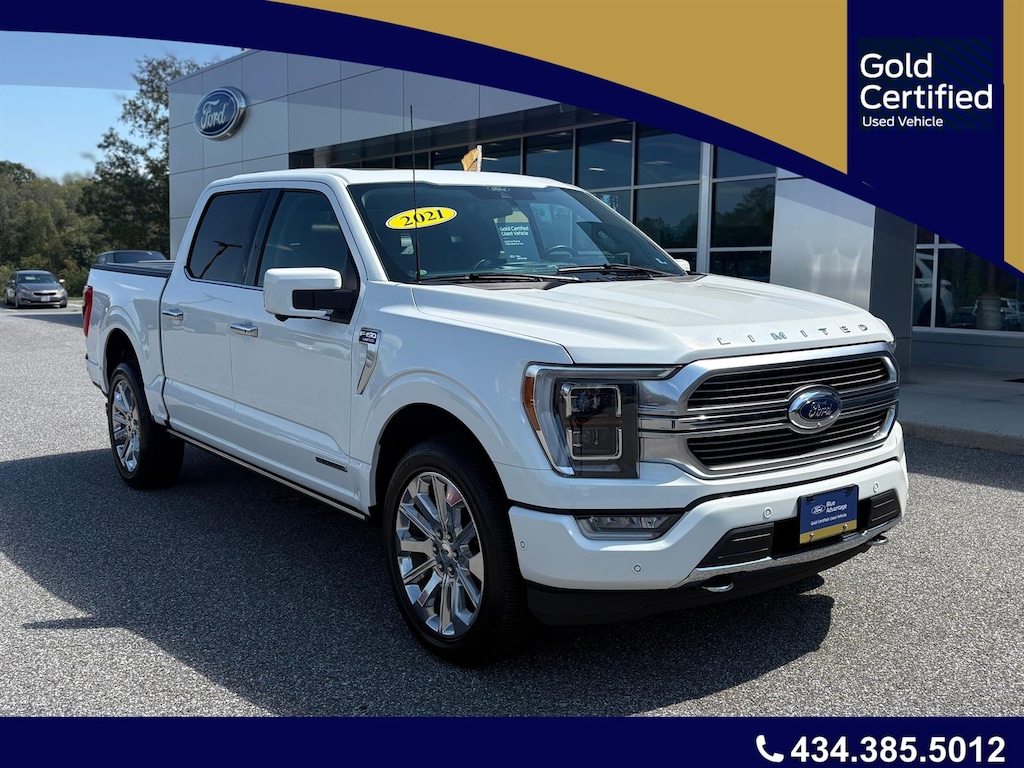 Certified 2021 Ford F-150 Limited Truck