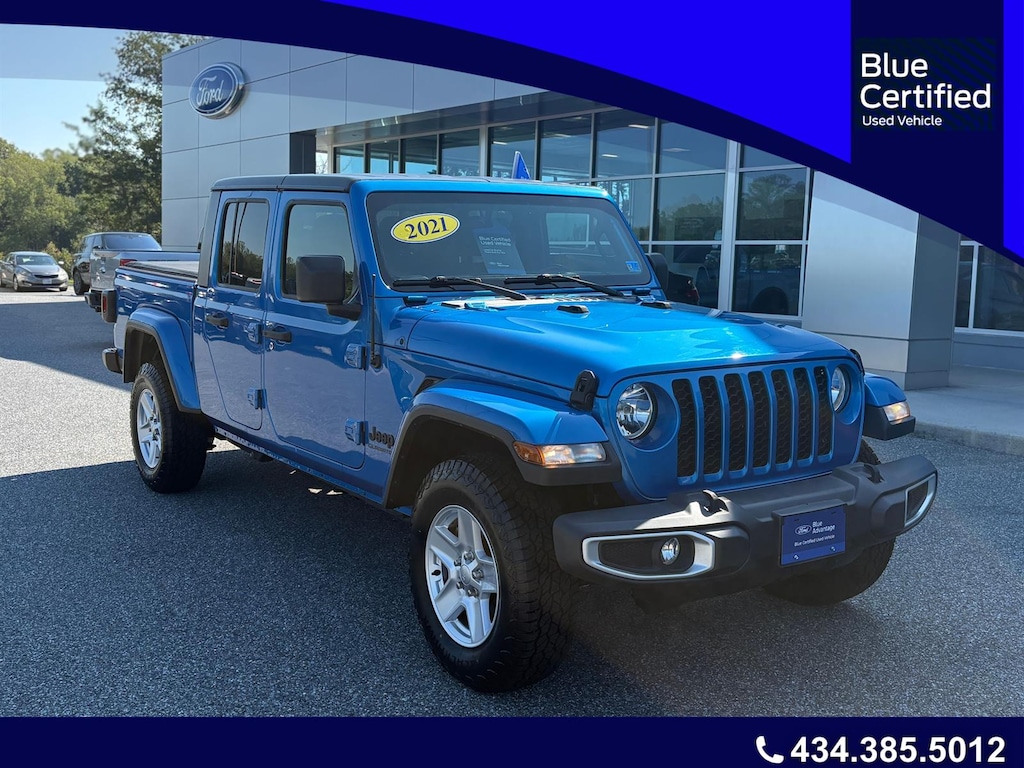 Certified 2021 Jeep Gladiator Sport Truck