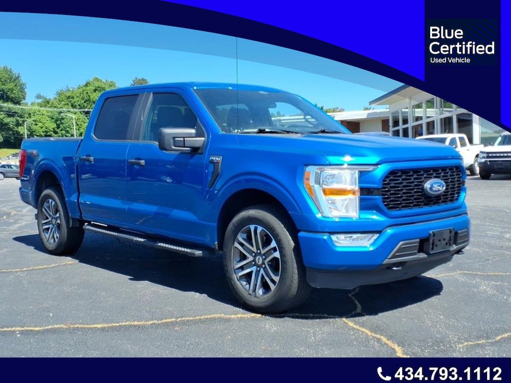 Used 2021 Ford F-150 PU 4x4 XL SuperCrew 5.5 ft. SB