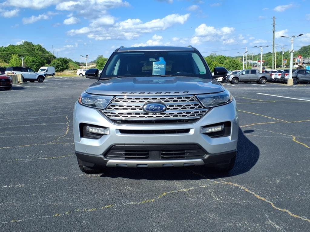 Certified 2021 Ford Explorer Limited with VIN 1FMSK8FH6MGB35930 for sale in Danville, VA