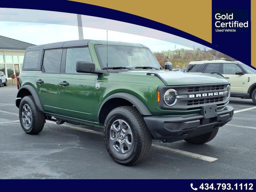 Certified 2025 Ford Bronco BIG Bend 4 Door 4X4 4x4 Big Bend SUV