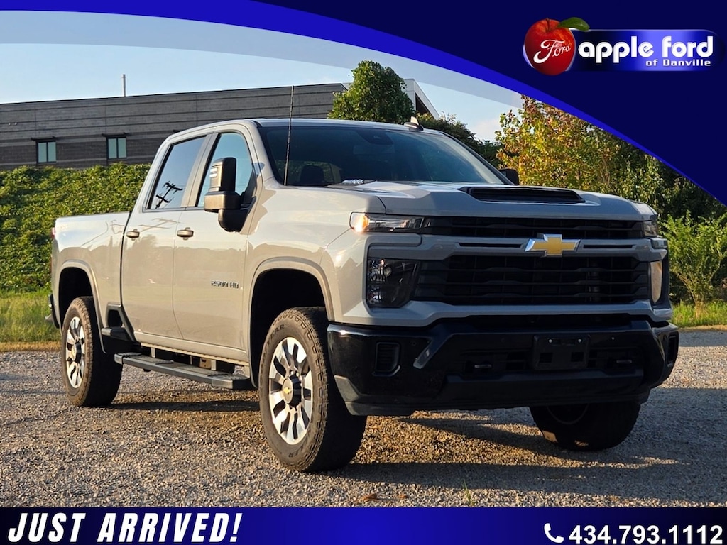 Certified 2025 Chevrolet Silverado 2500HD Custom 4x4 Custom Crew Cab SB