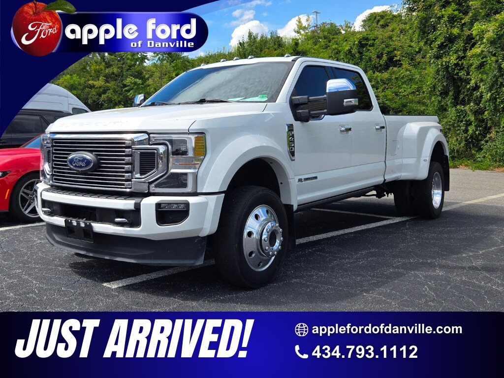 Certified 2020 Ford Superduty Incomplete Platinum DRW CREW CAB LONG BED TRUCK