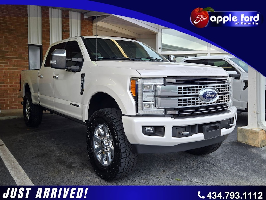 Certified 2018 Ford F-250 Super Duty Platinum 4x4 Platinum Crew Cab 6.8 ft. SB Pickup