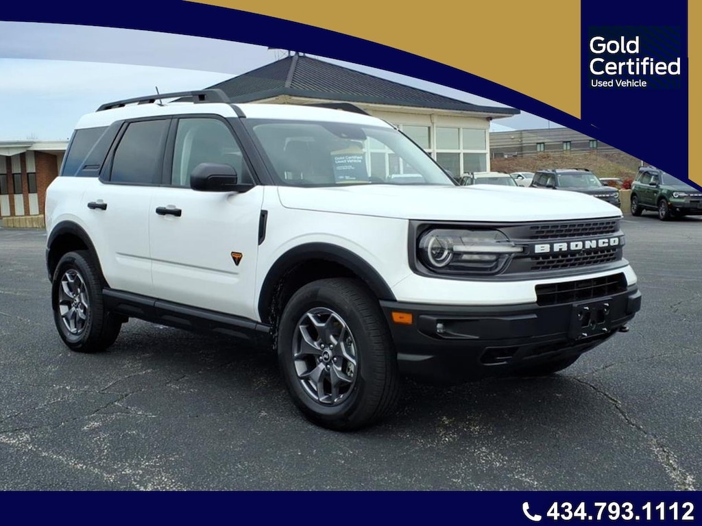 Certified 2023 Ford Bronco Sport Badlands SUV