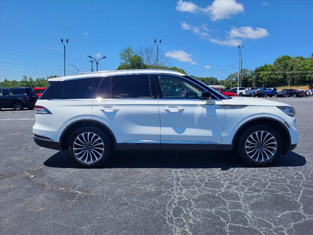 Used 2022 Lincoln Aviator Base with VIN 5LM5J6XC4NGL19317 for sale in Danville, VA