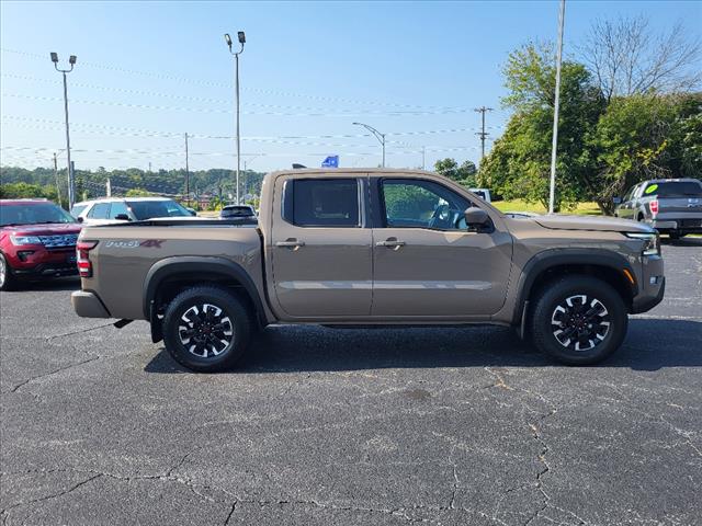 Certified 2023 Nissan Frontier PRO-4X with VIN 1N6ED1EK8PN624505 for sale in Danville, VA