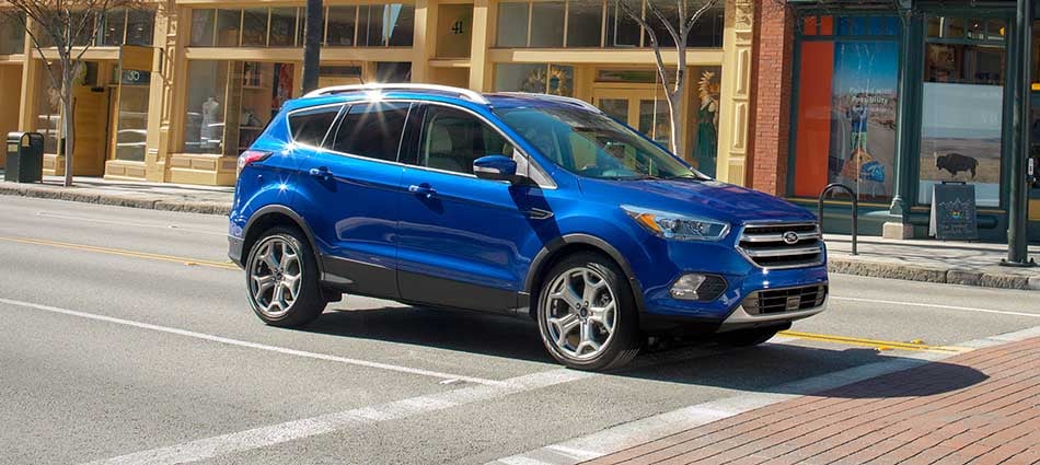 blue 2018 Ford Escape