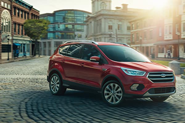 Red Ford Escape