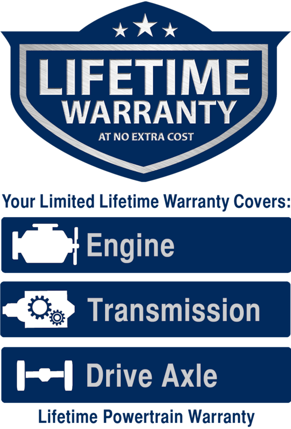 Limited Lifetime Engine Warranty