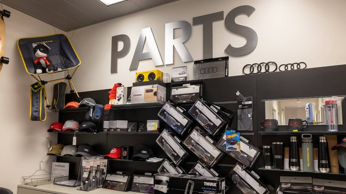 Audi accessories store discount
